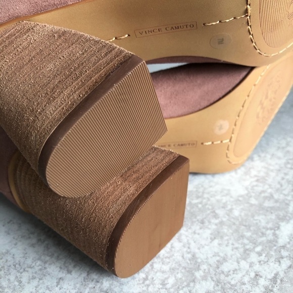 Vince Camuto Nahara Sandals Dry Rose Pink 7 - Picture 13 of 13